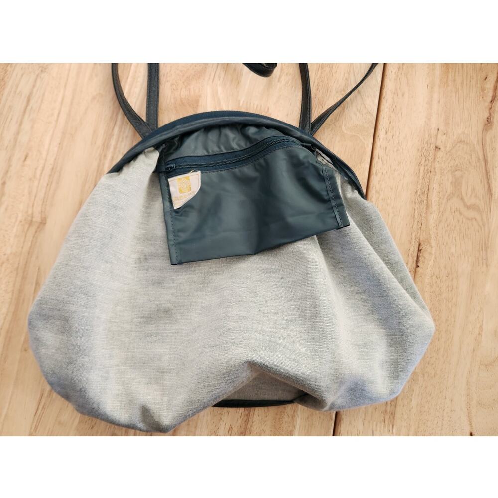 Vintage Holiday Fair Dark Green Faux Vegan Leather Shoulder Purse Made Taiwan - Picture 8 of 12